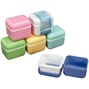 Denture Carebath with Rinsing