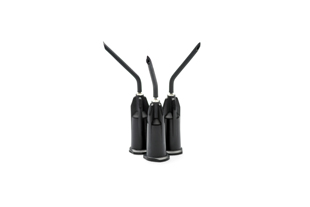 Prebent Black Dropper Tips