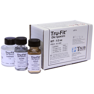 Tru-Fit Die Spacers Kit Gold /