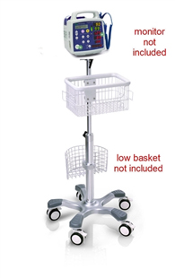 Roll Stand With Basket For