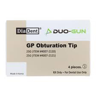 Duo-Gun Obturation Tips 25G
