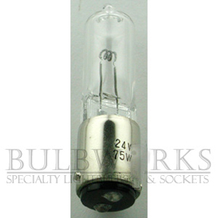 Bulb, 24V 75W Bayonet Halogen