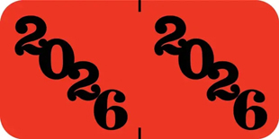 Year Code Label 2026 Orange