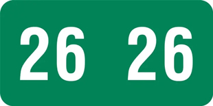 Smead Compatible Year Code