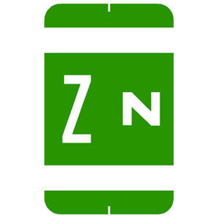 Smead Z Label Light Green