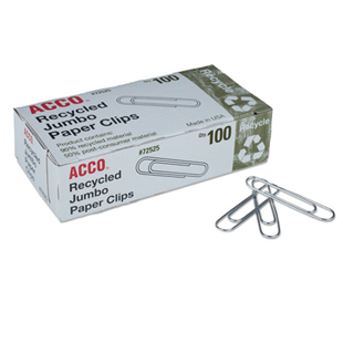 ACCO Recycled Paper Clips