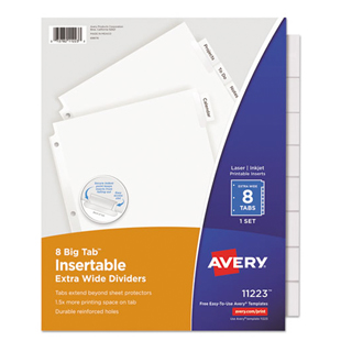Avery Insertable Big Tab