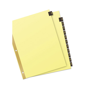 Preprinted Monthly Black