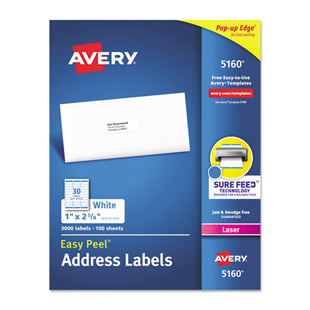 Avery Easy Peel Address Labels