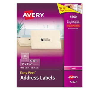 Avery Easy Peel Address Labels