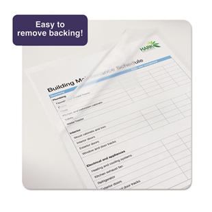 Avery Clear Self-Adhesive