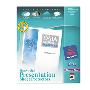 Avery Poly Sheet Protectors