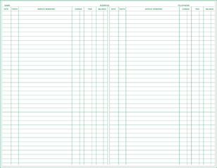 Patient Service Record