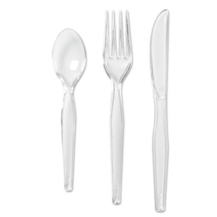 Dixie Cutlery Tray w/ Clear