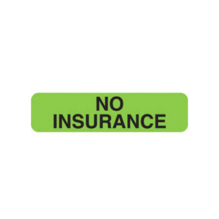 "No Insurance" Labels