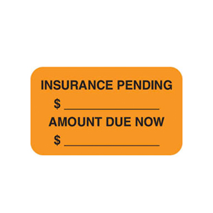 "Insurance Pending Amount Due"
