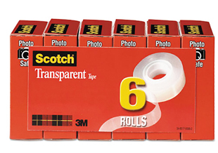 Scotch Transparent Tape Clear