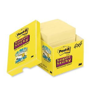 4" x 4" Super Sticky Post-It