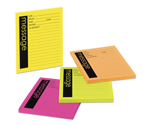 Post-it Self-Stick Message Pad