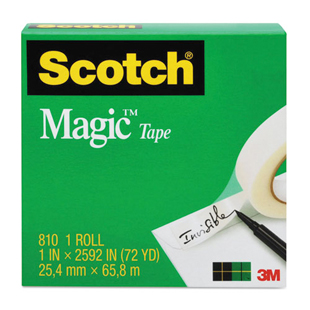 Scotch Magic Tape 1" Core