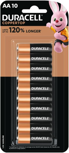 Duracell Coppertop Alkaline