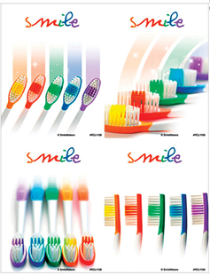 Smile Rainbow Toothbrushes