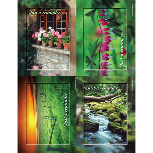 Nature Scenic Laser Cards