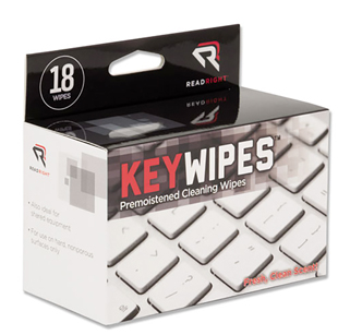 Read Right KeyWipes Keyboard