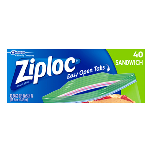 Ziploc Resealable Sandwich