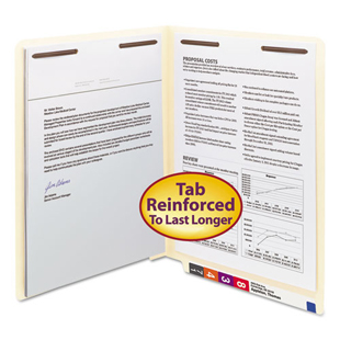 Reinforced End Tab Pocket
