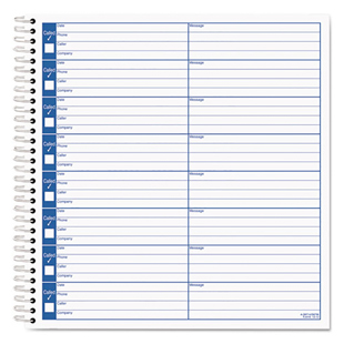 Voice Message Log Book