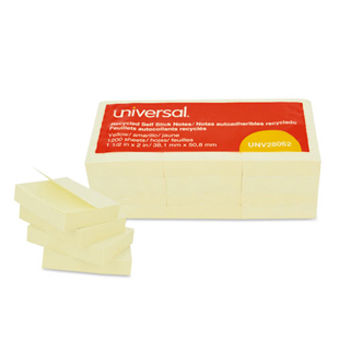 Universal Recycled Self-Stick