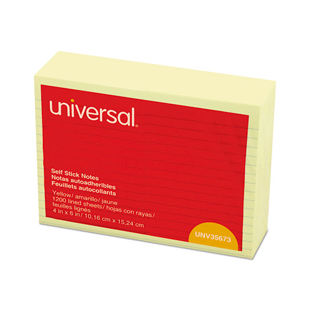 Universal Self-Stick Note Pads