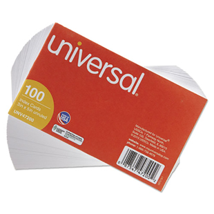 Universal Index Cards Unruled