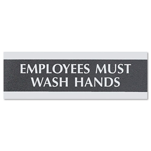 Employees Must Wash Hands