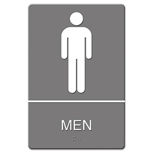 ADA Sign Men's Restroom