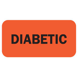 "Diabetic" Labels Red