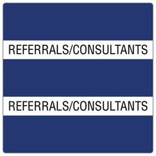 "Referrals/Consultants" Tabs