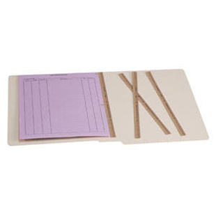 U-File-M Binder Strips Brown