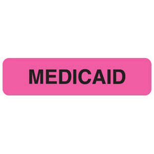 "Medicaid" Labels Fluorescent