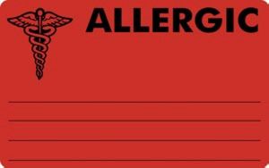 "Allergies" with Lines &