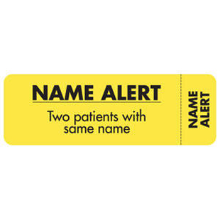 "Name Alert/Two Patients with