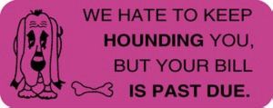"We Hate to Keep Hounding