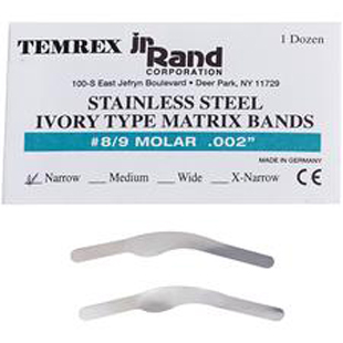 Matrix Band Ivory #1 Molar