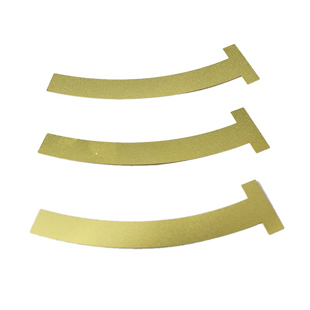 Matrix Bands Brass T Curved