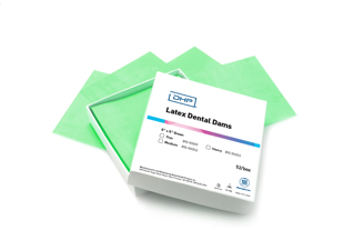 DHP Latex Dental Dams Green