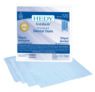 Hedy Polyisoprene Dental Dams
