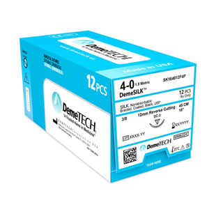 DemeTECH Silk Sutures DS36 2-0