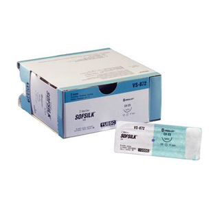 Sofsilk Suture 4-0 18" C-13