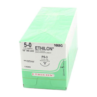 Ethicon Sutures 5-0 Ethilon